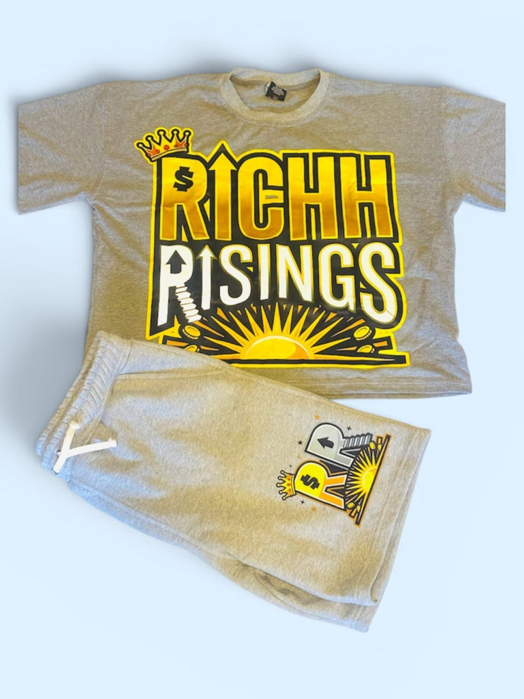 Mens Richh Risingss Spring Shirt and Short Set