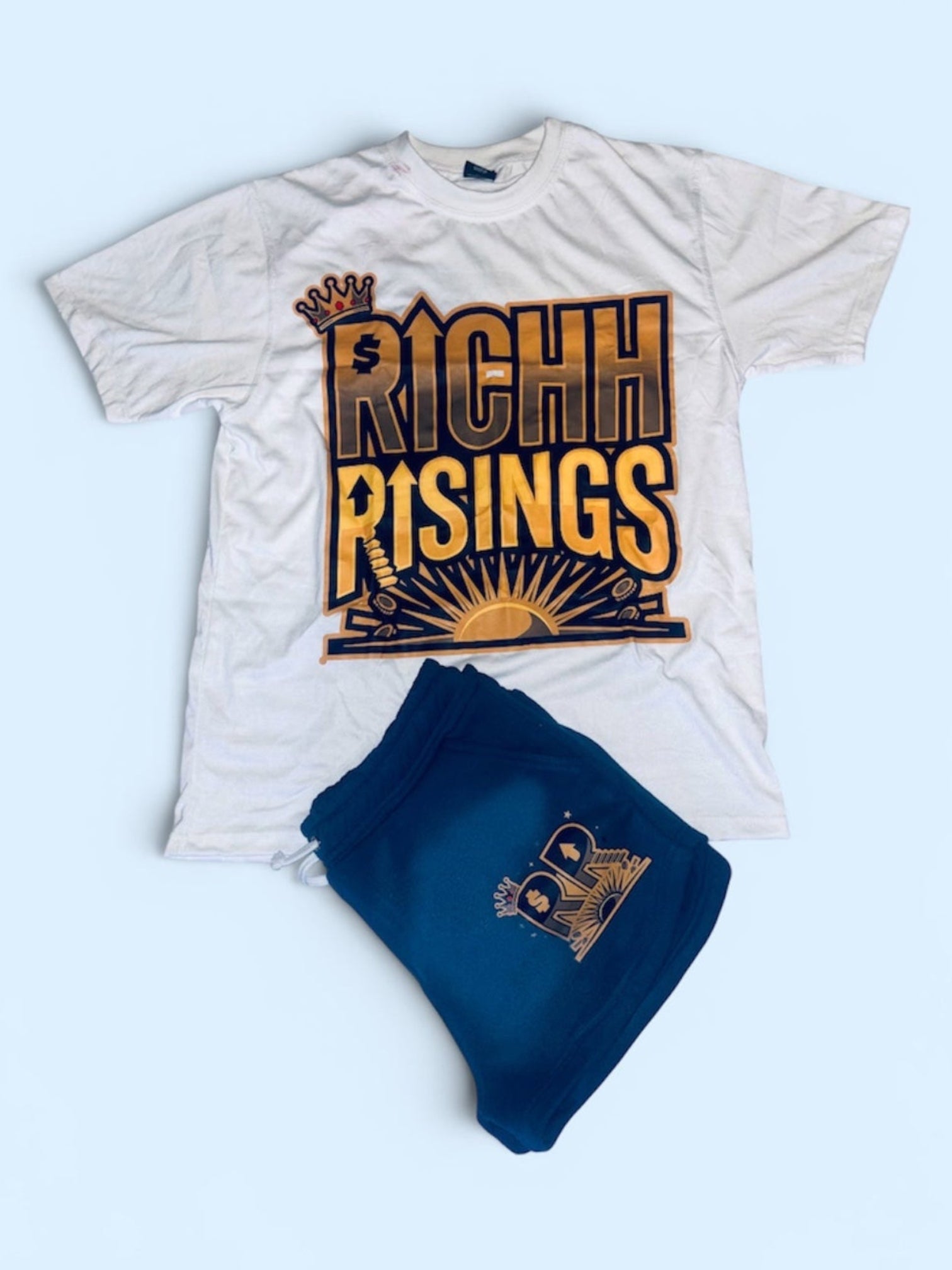 Women’s Richh Risingss Spring Shirt and Short Set