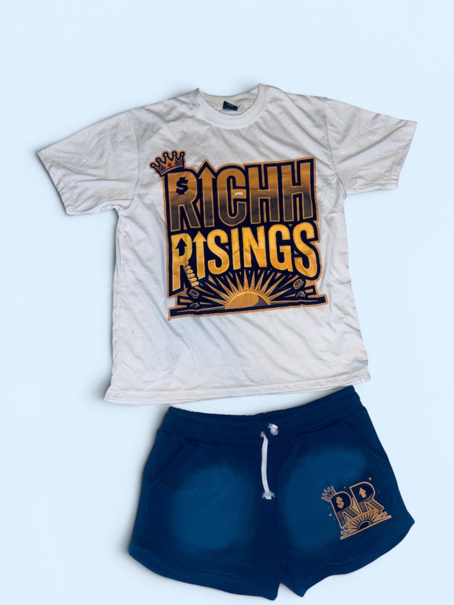 Women’s Richh Risingss Spring Shirt and Short Set